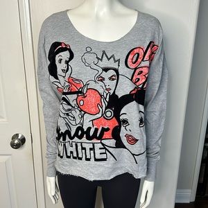 Disney Snow White Long Sleeve Crewneck Sweater